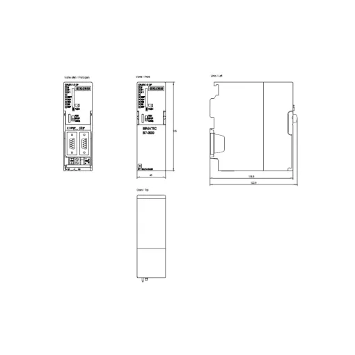 SIMATIC S7-300, цпу CPU 317-2 DP, 1 мбайт робочої пам\'яті, 1. інтерфейс MPI / DP 12 мбіт/с, 2. інтерфейс DP-MASTER / SLAVE, для роботи необхідна карта пам\'яті MICRO MEMORY CARD