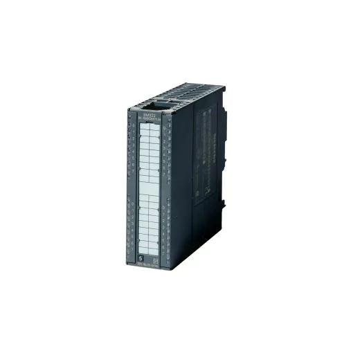 SIMATIC S7-300, SM 322, модуль виведення дискретних сигналів: гальванічне поділ зовнішніх і внутрішніх ланцюгів, 16 виходів =24в / 0.5 A. 20-полюсний фронтальний з\'єднувач замовляється окремо