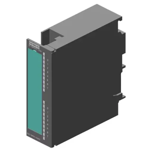 SIMATIC S7-300, SM 322, модуль виведення дискретних сигналів: гальванічне поділ зовнішніх і внутрішніх ланцюгів, 16 виходів =24в / 0.5 A. 20-полюсний фронтальний з\'єднувач замовляється окремо