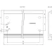 SIMATIC S7-300, профільна шина S7-300 довжиною 830MM