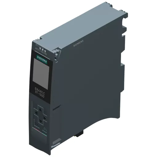 SIMATIC S7-1500, центральный процессор CPU 1511-1 PN, рабочая память 150 кб для программы и 1 мб для такнных, 1 интерфейс - PROFINET IRT с 2х-портовым коммутатором, производительность 60 нс на битовую операцию, необходима карта памяти SIMATIC MC