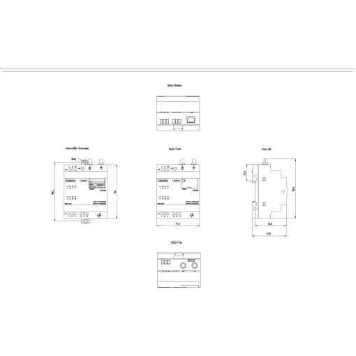 LOGO! CMR2040 COMMUNICATION MODULE FOR CONNECT. LOGO! 0BA8 TO LTE NET, 1 RJ45 PORT FOR IND.ETHERNET-CONECTION TO LOGO! 0BA8, 2XDI,2XDO, READ/WRITE-ACCESS TO LOGO! -VARIABLES, SMS SEND/RECEIVE, POSITION RECOGN. GPS, TIME SYN. /FORWAR- DING WITH REAL TIME C