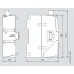 Коммуникационный модуль RF120C RFID: подкл 1 счит,  для SIMATIC S7-1200