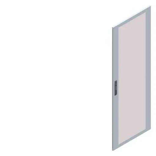 ALPHA 125, 630 Universal, door IP43/IP55, Transparent (simple version), RAL 7035, H=600, W=600