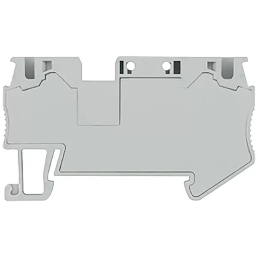 Клемма изолированная пружинное подсоединение сечение: 0.5 - 4 MM2, ширина: 6.2 MM, серая