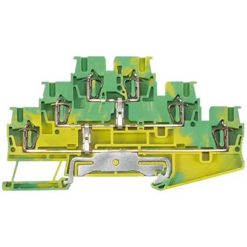 Клемма двухрядная неизолированная 2,5 MM2