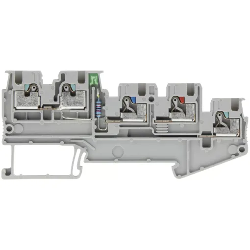 Actuator terminals 1.5 mm2 for 4-wire LED 24 V Green