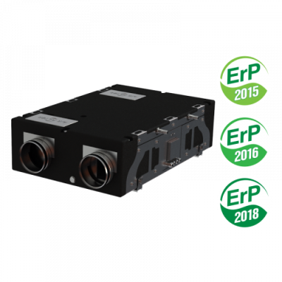 Припливно-витяжна установка з рекуперацією тепла серії ВЕНТС ВУЕ 180 П5 (Б) ЄС А14