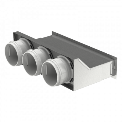 Пленум настенный металлический, 0832300х55/63х3, Vents FlexiVent