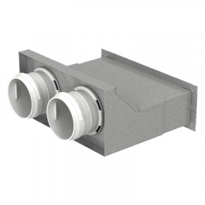 Пленум настенный металический, 0833200х55/75х2,Vents FlexiVent