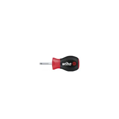  Отвертка SoftFinish с коротким круглым лезвием  Wiha 26965