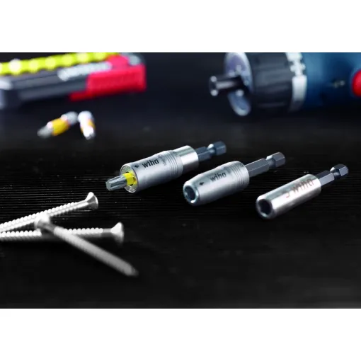 Тримач біт CentroFix Super Slim з механічним блокуванням 1/4"