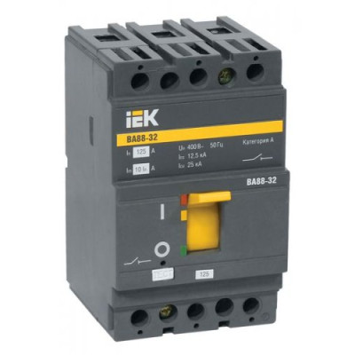 Автоматичний вимикач ВА88-32 3Р 100А 25кА IEK