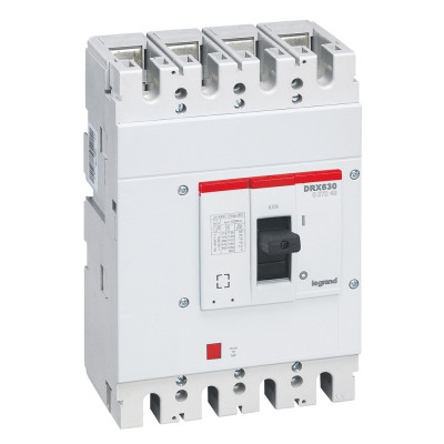 Автоматический выключатель 50кА, 4п 630 А Legrand DRX630 027249