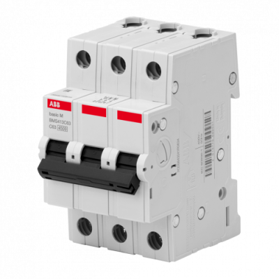 Автоматический выключатель Abb Basic M, 3p, 10А, 