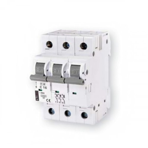 Автоматический выключатель ETI ST-68 3p B 25А (4,5 kA)