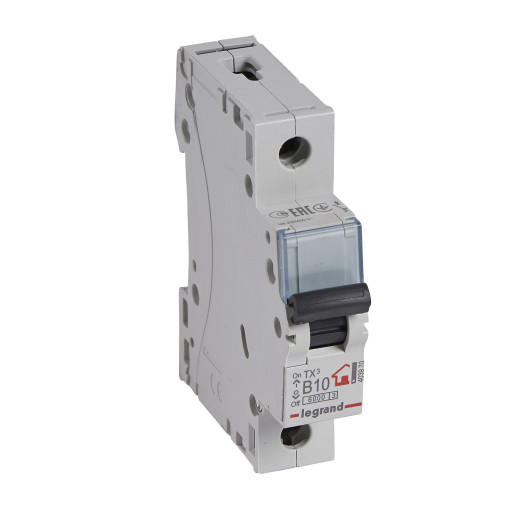 Автоматичний вимикач 1-п Legrand TX³ B10, 6кА