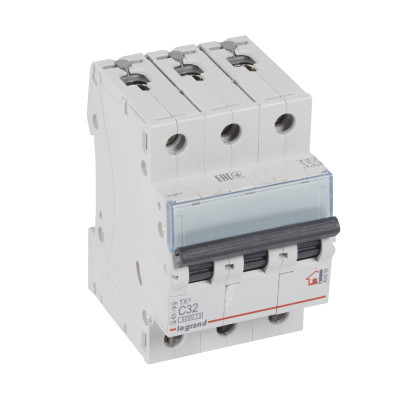 Автоматический выключатель 3-п Legrand TX3 С32, 6кА