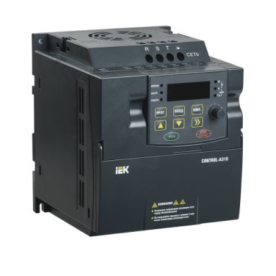 Перетворювач частоти CONTROL-A310 380В, 3Ф 1,5 kW 3,7A IEK