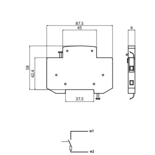 Независимый расцепитель DA EFI (для EFI 16-80A) Независимый расцепитель DA EFI (для EFI 16-80A)