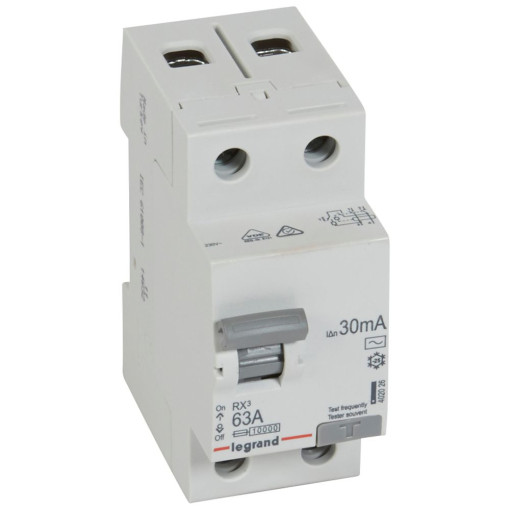 Дифреле (ПЗВ) 2п 63/0,03А RX3 Legrand 402026