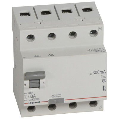 Дифреле (ПЗВ) 4п 63/0,3А RX3 Legrand 402072