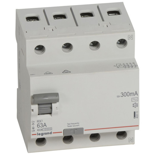 Дифреле (ПЗВ) 4п 63/0,3А RX3 Legrand 402072