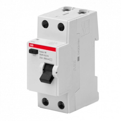 Диференціальне реле Abb Basic M, 2Р; 300мА; 25А; тип 