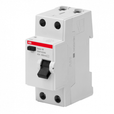 Диференціальне реле Abb Basic M, 2Р; 300мА; 40А; тип 