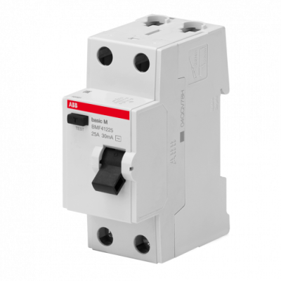 Диференціальне реле Abb Basic M, 2Р; 30мА; 25А; тип 