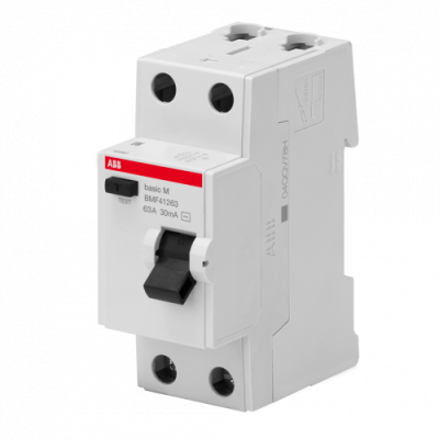 Диференціальне реле Abb Basic M, 2Р; 30мА; 63А; тип 
