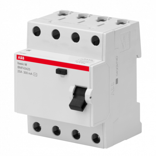 Диференціальне реле Abb Basic M, 4Р; 300мА; 25А; тип 