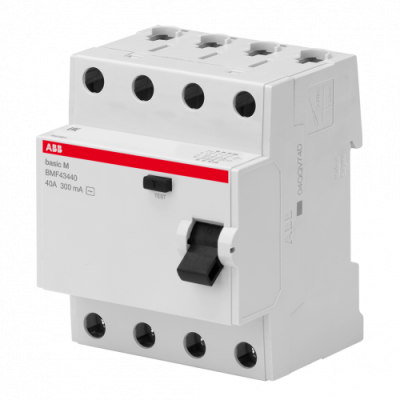 Диференціальне реле Abb Basic M, 4Р; 300мА; 40А; тип 