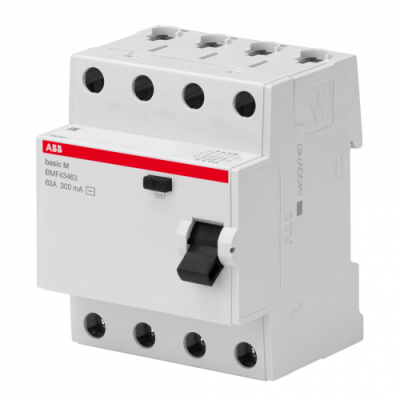 Диференціальне реле Abb Basic M, 4Р; 300мА; 63А; тип 