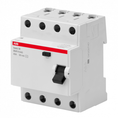 Диференціальне реле Abb Basic M, 4Р; 30мА; 40А; тип 