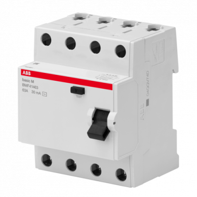 Диференціальне реле Abb Basic M, 4Р; 30мА; 63А; тип 
