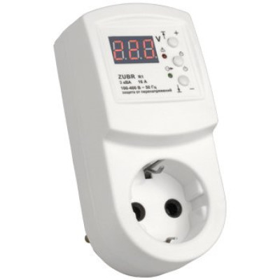 Реле напруги 1-ф 16А ZUBR R116y