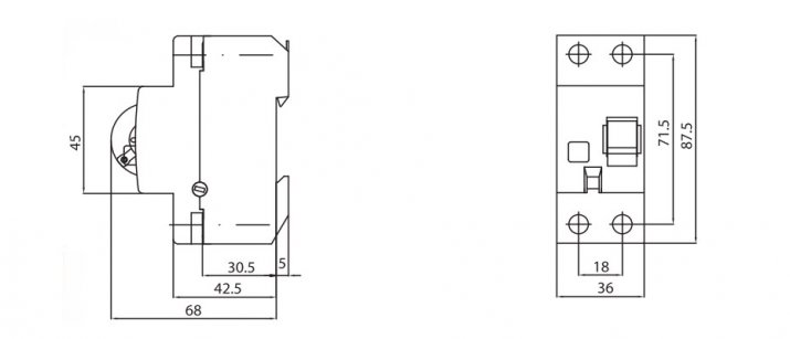 Размеры дифреле EFI-2 2063752