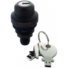K-Switch 22 2NO 1x40SR M12(4) Ключовий перемикач 1x40° з пружинним поверненням 69080