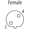 4048879730686 Murrelektronik 7000-14061-8500200 купити m12 "мама" 0° b-код. з кабелем, екранований pvc 1x2xawg24, екранований vt ul/csa 2 м
