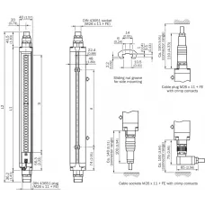 Світлові завіси безпеки C4000 Advanced - Передатчик (C40S-0402DA010)